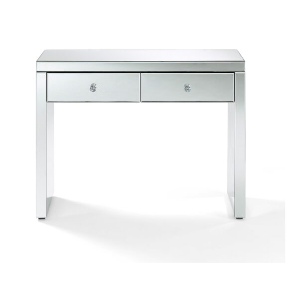 hollywood- glass- console - table - 2 - drawer- ni -roi -uk -homestyle - furnishings